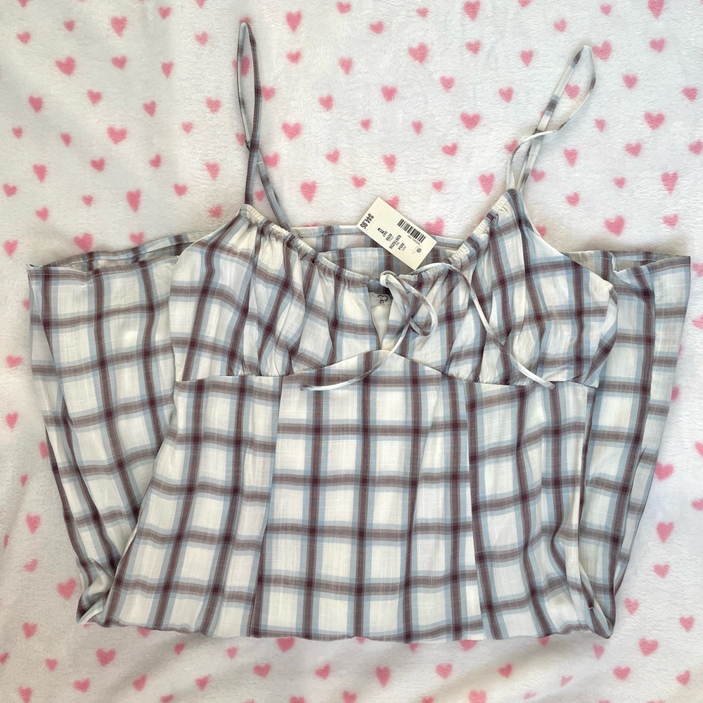 Aeropostale plaid mini dress, new with tags